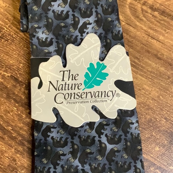 Nature Conservatory Tie Syrian Bear NWT - Picture 3 of 7